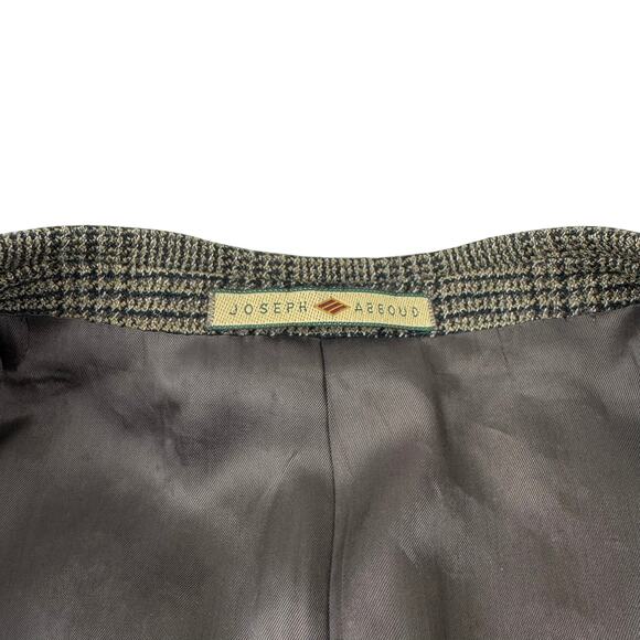 Joseph Abboud Vintage Tweed Blazer Jacket Classic Fit 42R Three Button Wool Silk - Picture 11 of 12